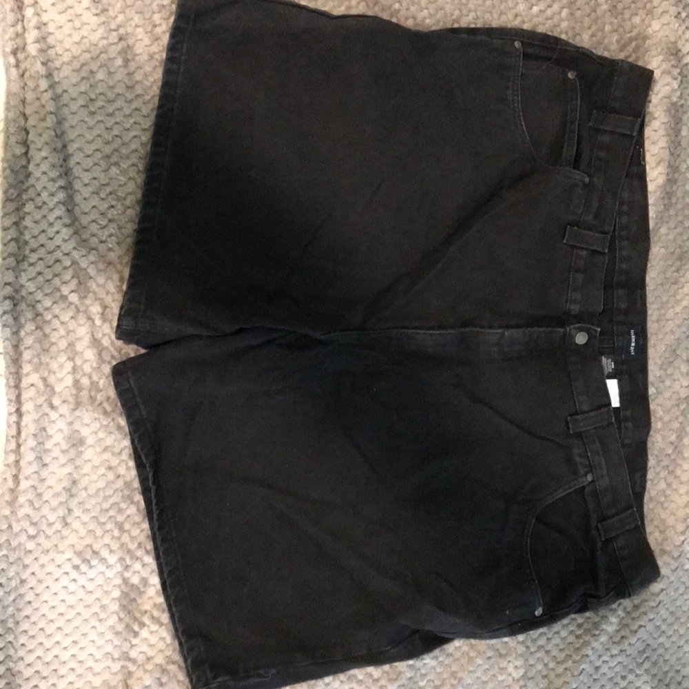 MENS BIG 54”W black shorts